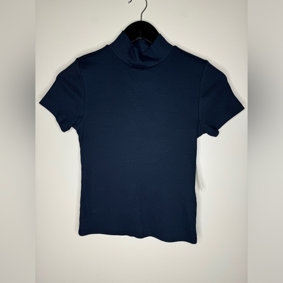 Anthropologie | The Blair Baby Tee by Maeve: Mock-Neck Edition - Picture 8 of 14